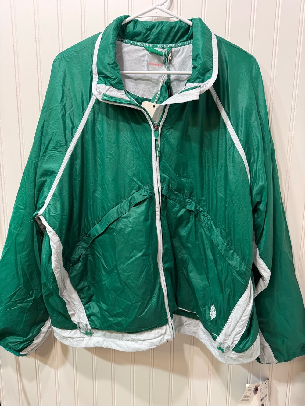 Free People Movement Packable Jacket with White Trim